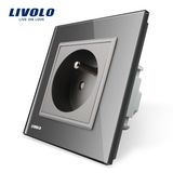 Livolo 16A French Wall Power Schuko Socket (VL-C7-C1FR-15)