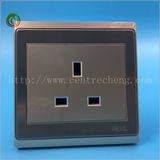 Square Socket for 3 Pin Golden