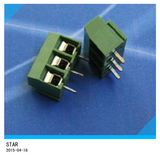 5.0mm Pitch 3 Pin Straight PCB Screw Terminal Block Connector
