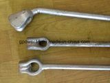 Hot DIP Galvanized Guy Line Twin Eye Forging Ground Earth Anchor Rod Line Fitting Anchor