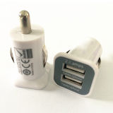 Shenzhen Customized 5V 2A 2 Port Carwirless Charger Min Car Charger for Cellphone
