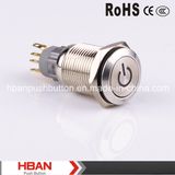 Hban Push Button Switch 16mm with Symbol
