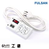 Electrical Power Strip Plug and Socket with Rj11 and RJ45