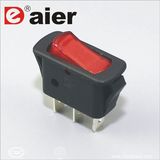 Spst 2 Way Locking on-off Automotive Lighted Rocker Switch