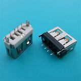 Short Body Straight USB 2.0 Female for PCB Connector