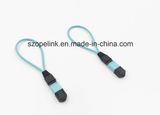 MPO Loopback Optical Fiber Patch Cord Om3 for Optical Fiber Communication Systems