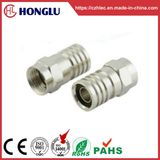 RoHS Audio & Video Broadcast Coaxial Cable F Polygon Connector (4-136G)