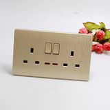 2018 Two Gang Switched Double Socket W/N