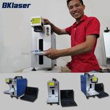 CNC Color Electronic Fiber Laser Marking Machine for Bar Code