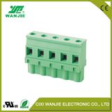 Pluggable Terminal Block Wj2edgkb/2edgkbm, Pitch 5.0/5.08/7.5/7.62mm