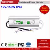 Constant Voltage 12V 150W LED Waterproof Switching Power Supply IP67
