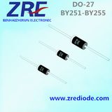 3A By251 Thru By255 General Purpose Rectifiers Diode Do-27 Package