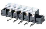 Flat Pin Header Barrier Terminal Block with Cover