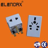 European Style 2 Pin AC Power Adaptor with Fuse (P7037)