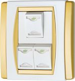EE-HM-A03 3 Gang 1 Way Wall Switch