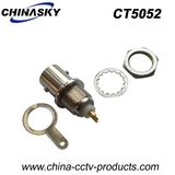 BNC Female Connector Bulkhead W/Nut & Washer for Security System (CT5052)