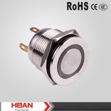 19mm Momentary Ring-LED Push Button Switch