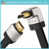 High Speed Right Angle 90 Degree  HDMI  Cable  for 1.4 2.0V PPS4 xBox HDTV