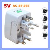 All in One Universal Worldwide Travel Wall Charger AC Power Au UK Us EU Plug Adapter