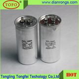 Aluminum Shell Cbb65 Series Capacitor 5UF-100UF 250VAC-450VAC