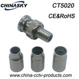CCTV Male Crimp Connector BNC for Rg58/Rg59/RG6 (CT5020)