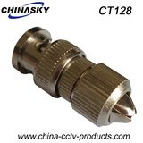 CCTV Male Quick Type Connector BNC for Coaxial Cable (CT128)