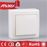 10A ABS Material Surface Mounting Power Supply Switch