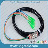 Sc/APC Single Mode Duplex Waterproof Fiber Optical Patch Cord
