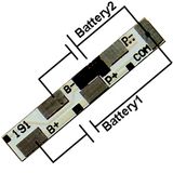 2s Li-ion Li-Polymer LiFePO4 Battery BMS PCM-Li02s3-191