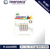 Rechargeable Nickel Metal Hydride Long Service Life Battery with Ce for Toy (AAA/HR03)