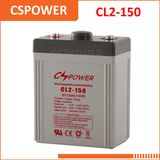 Lead Acid Battery 2V150ah with Ce, IEC, ISO Certificates Cl2-150
