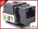 Computer Dual-pass Module Unshielded CAT6 Network Connector RJ45