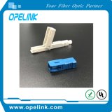Fiber Optic Fast Connector SC/PC Applied for Optical Fiber Patch Cord