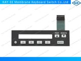 Printing Machine Control Panel with Snaptron Domes and Connector