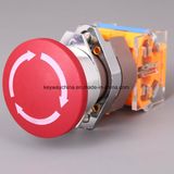 Keyway Brand Emergency Push Button Switch with Drilling 22mm