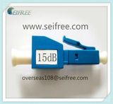 LC Single Mode Fiber Optic Female and Male Attenuator (15dB)