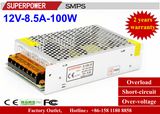 LED Driver 12V 8.5A 100W Switching Power Supply for for 3D Printer