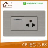 118 Type One Gang+3pole Thailand Socket