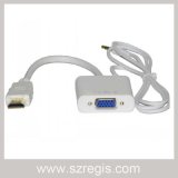 HDMI to VGA Signal Switcher Converter Coaxial Cable