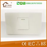 Manufacture of American Type Electrical One Gang Wall Switch