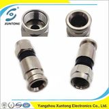 Rg59 RG6 Cable Compression F Type Male Connector