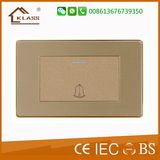 High Quality Golden Color Door Bell Switch