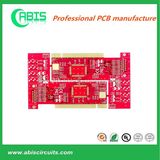 Red Solder Mask Circuits Board 2 Layer PCB 2.0mm (24H-48H QUICK TURN)