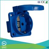 Schuko Panel-Mounted Socket for Industrial Plugs & Sockets