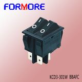 Four Pins Double Pole Rocker Switch /High Current Swith