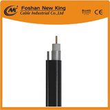 Standard Shield RG6 Coaxial Cable with Steel Messenger