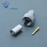Mini UHF Male Plug Crimp Connector for Rg58 Cable