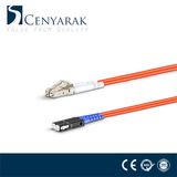 Multimode LC to Mu Duplex Fiber Optical Patch Cord