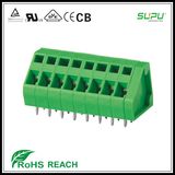 Screwless 3.81mm Pitch PCB Terminal Block