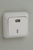 Surface Mounted Cut out and One Way Switch with Lamp